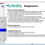 KUBOTA \ TAKEUCHI Diagmaster Diagnostic Software Latest 2024 – Full Online Installation And Activation Service !