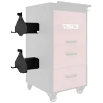 Tire Clamp Brackets for ADAS Accessory Storage Cabinet