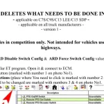 FOR CAAT C7S/C9S/C13 LEE/C15 SDP DPF DELETES User’s Guide – Full Delete Guide !  4 Reviews