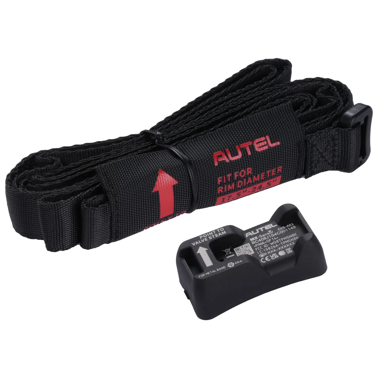 CVS-A01 Fabric-Banded R14-17.5 Programmable CV TPMS Sensor