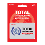 Autel MS906PROTS 1-Year Software & Warranty Card