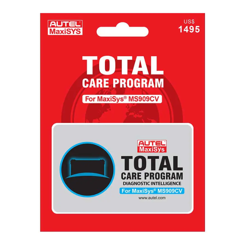 MS909CV1YR.png Autel MS909CV 1-Year Software & Warranty Card - Image 1