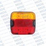 Square tail lamp